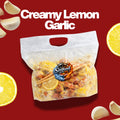 Creamy Lemon Garlic Seafood Bag